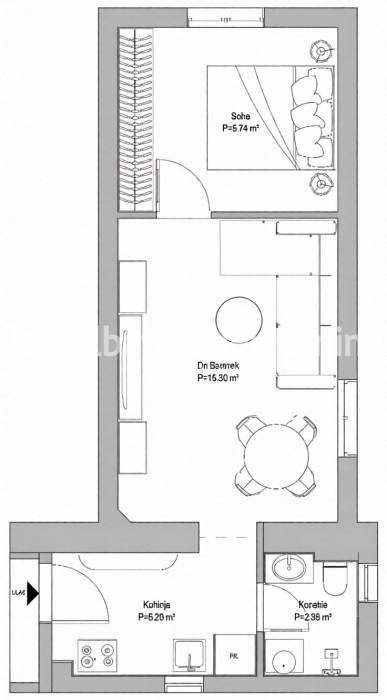 Lux dvosoban stan kod Hrama Svetog Save