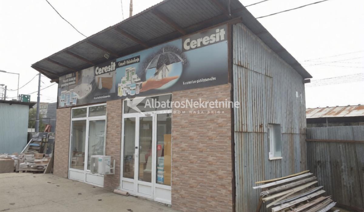 Dunavska, stovarište sa poslovnim prostorom 1300m2